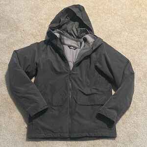 Men's 3-1 NorthFace hooded jacket size M